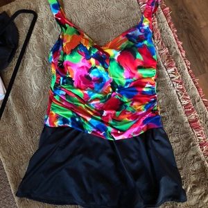 Tropical bathing suit